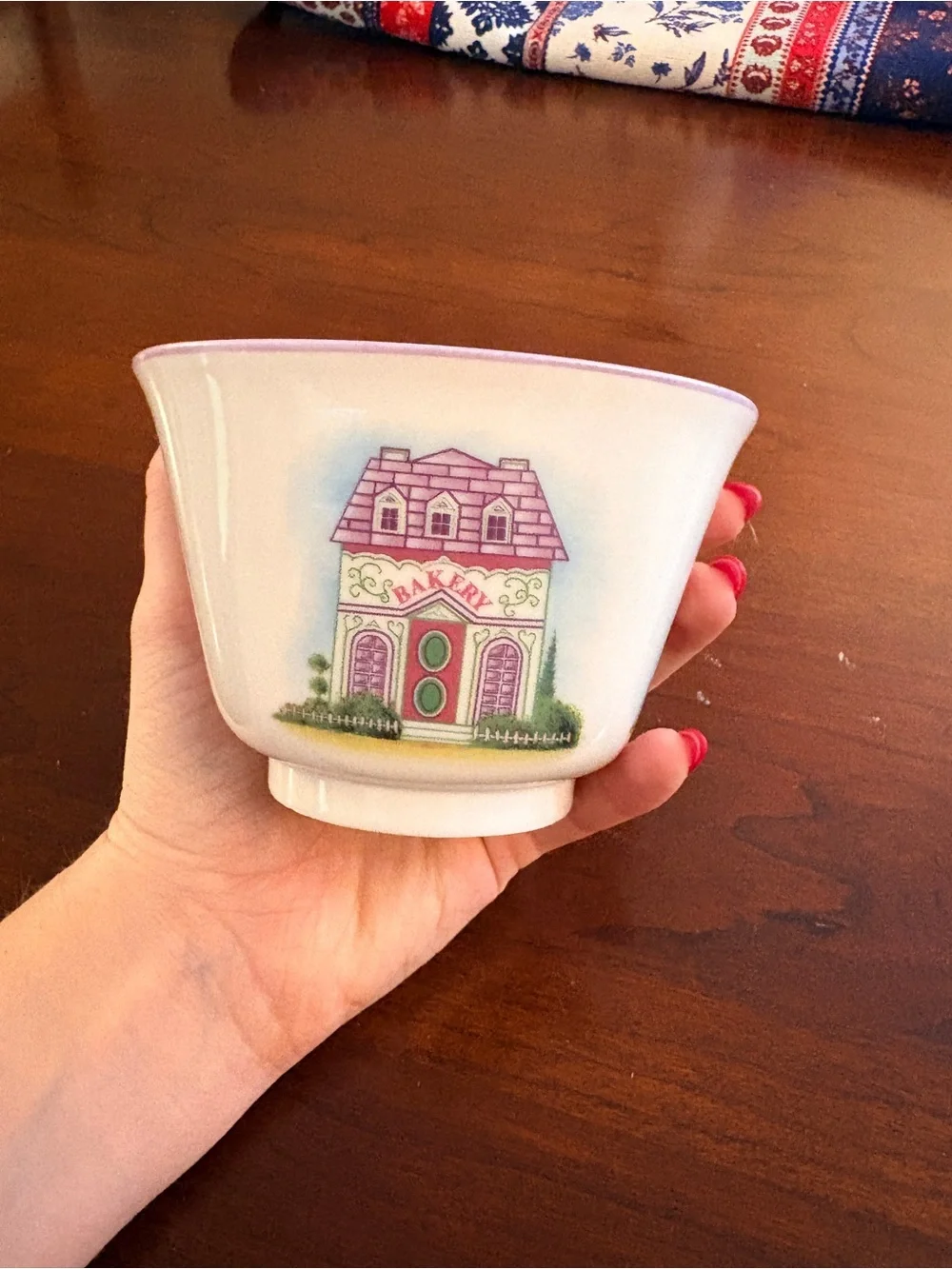 Lenox Village Fruit Bowl 2000 Porcelain